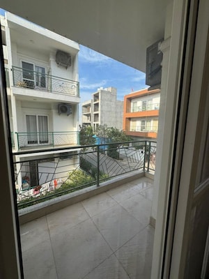 Balcony in 2 BHK Builder Floor at Auram Floor, South City 2 – for Rent