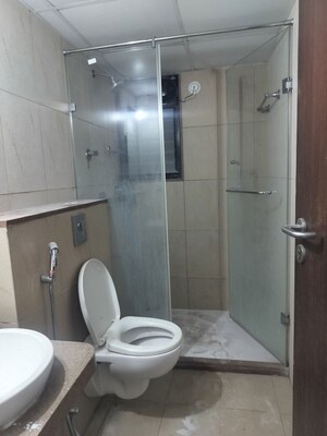 Bathroom in 2.5 BHK Apartment at Park Express, Baner – for Rent