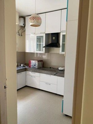 Kitchen in 3 BHK Builder Floor at Emaar Emerald Estate, Sector 65 – for Rent