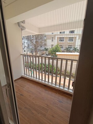 Balcony in 2 BHK Apartment at Silpa RV dharmista, Miyapur – for Rent