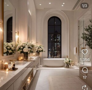 Balcony in 4 BHK Builder Floor at Greater Kailash ii – for Sale