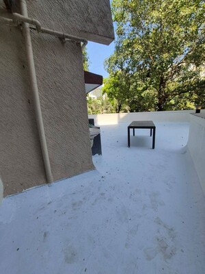 Balcony in 2.5 BHK Apartment at Versova Gayatri, Andheri West – for Rent