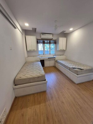 Living Room in 2.5 BHK Apartment at Versova Gayatri, Andheri West – for Rent