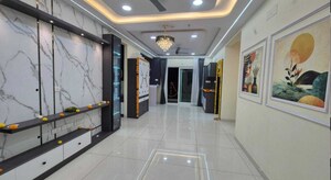 Building Lobby in 2.5 BHK Apartment at Aparna Zenon, Puppalaguda – for Rent