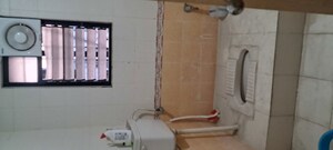 Bathroom in 3 BHK Apartment at RK Lunkad Nisarg Pooja, Wakad – for Rent