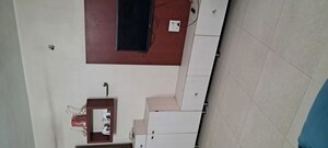 Kitchen in 3 BHK Apartment at RK Lunkad Nisarg Pooja, Wakad – for Rent