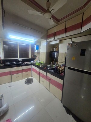 Kitchen in 2 BHK Apartment at Srishti Oasis Phase I, Bhandup West – for Rent