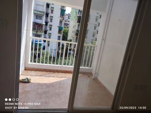 Balcony in 1 BHK Apartment at Namo Shine Square, Chikhali – for Rent