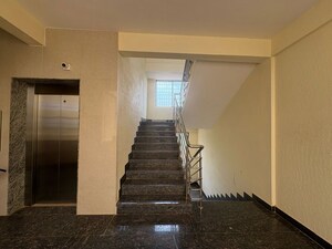 Staircase in 3 BHK Apartment at Ramanashree California Garden, Yelahanka – for Rent