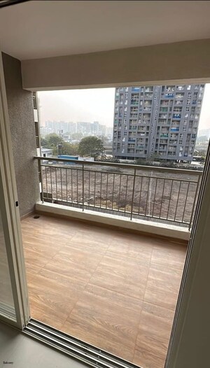 Balcony in 2.5 BHK Apartment at Nivasa Elevia, Keshav Nagar – for Rent