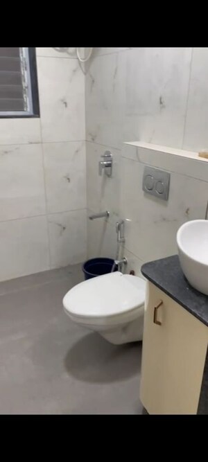 Bathroom in 2 BHK Apartment at Tattva Mittal Cove, Andheri West – for Rent