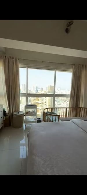 Living Room in 3 BHK Apartment at Runwal Elegante, Andheri West – for Rent