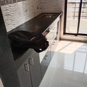 Kitchen in 1 BHK Apartment at Ekta Parks Ville, Virar West – for Rent