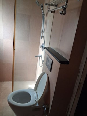 Bathroom in 2 BHK Apartment at Vasant Kunj – for Rent