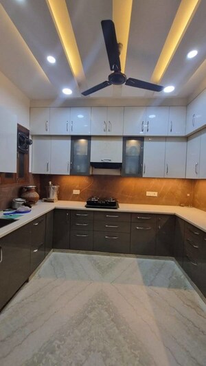 Kitchen in 3 BHK Apartment at Rajendra Nagar – for Sale