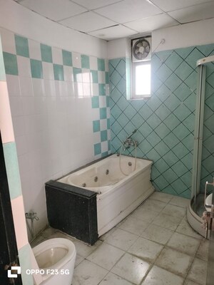 Bathroom in 3 BHK Apartment at Omaxe Heights Gomti Nagar, Gomti Nagar – for Rent