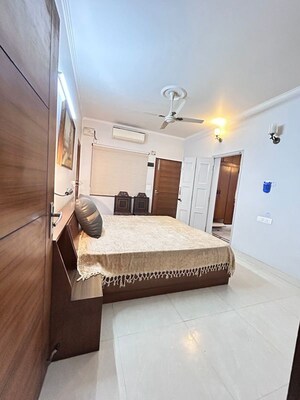 Bedroom in 4 BHK Apartment at Vasant Kunj – for Rent