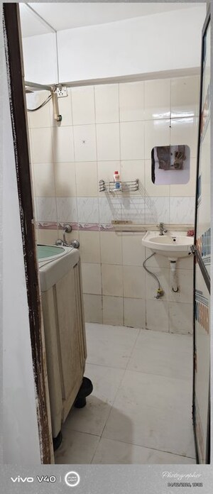 Bathroom in 1 RK Apartment at Aarey Colony – for Rent