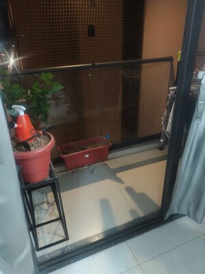 Balcony in 2 BHK Apartment at Vishwa Lake Iksa, Memnagar – for Rent