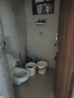 Bathroom in 2 BHK Apartment at Vishwa Lake Iksa, Memnagar – for Rent