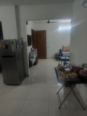 Living Room in 2 BHK Apartment at Vishwa Lake Iksa, Memnagar – for Rent