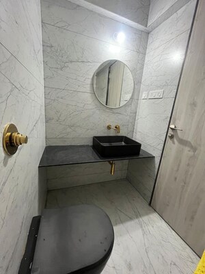 Bathroom in 3 BHK Apartment at Punawale – for Rent