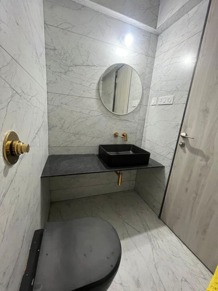 Bathroom, punawale 3 Bedroom 1445 Sq.Ft. Apartment In Punawale Pune 10233186