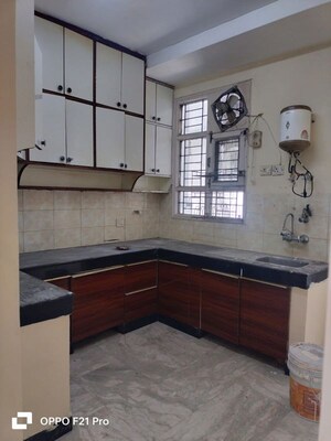 Kitchen in 4 BHK Builder Floor at Auram Floor, South City 2 – for Rent