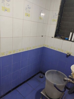 Bathroom in 1 BHK Apartment at Matoshree Park, Bhandup East – for Rent