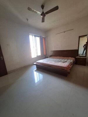 Bedroom in 1 BHK Apartment at Athene CHS, Majiwada – for Rent