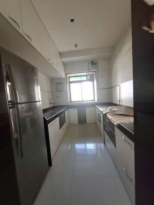 Kitchen in 1 BHK Apartment at Athene CHS, Majiwada – for Rent