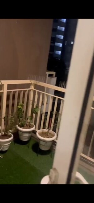 Staircase in 3 BHK Apartment at Raheja Vedaanta Floors, Sector 108 – for Rent