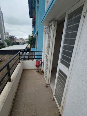 Balcony in 2 BHK Apartment at Kalpataru Sudha Kalash, Pimple Nilakh – for Rent