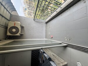 Balcony in 2 BHK Apartment at Bramhacorp The Collection, Kalyani Nagar – for Rent