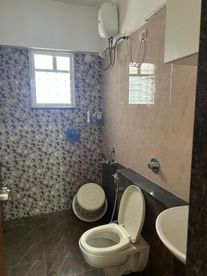 Bathroom in 2.5 BHK Apartment at Atul Western Hills Phase 2, Baner – for Rent