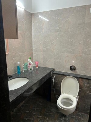 Bathroom in 2.5 BHK Apartment at Atul Western Hills Phase 2, Baner – for Rent