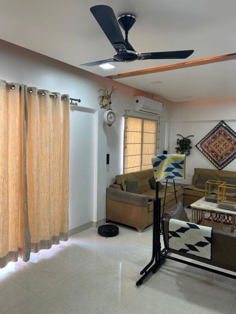 Living Room, atul-western-hills-phase-2 2.5 Bedroom 1350 Sq.Ft. Apartment In Baner Pune 10233242