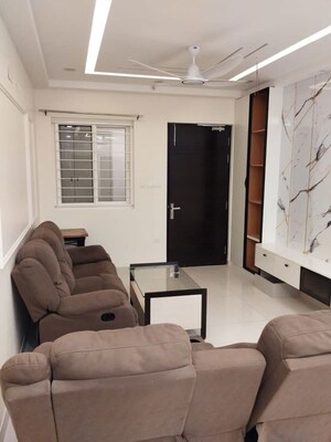 Living Room in 3 BHK Apartment at Aparna Zenon, Puppalaguda – for Rent