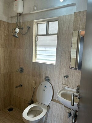Bathroom in 2 BHK Apartment at Aditya Green Zone, Baner – for Rent