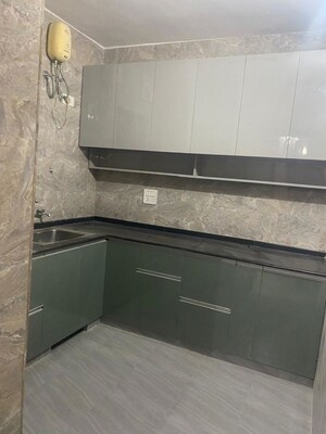 Kitchen in 2 BHK Builder Floor at Chirag Dilli – for Rent