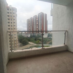 Balcony in 3 BHK Apartment at Duville Riverdale Residences, Kharadi – for Rent