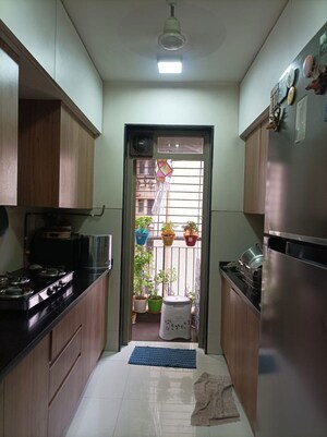 Kitchen in 2 BHK Apartment at Lodha Splendora Tierra, Ghodbunder Road – for Rent