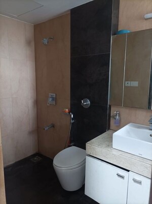 Bathroom in 2 BHK Apartment at Lodha Splendora Tierra, Ghodbunder Road – for Rent
