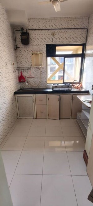 Kitchen in 1 BHK Apartment at Shreya CHS, Nerul Sector 27 – for Rent