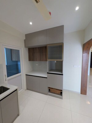 Kitchen in 3 BHK Apartment at Aparna Zenon, Puppalaguda – for Rent