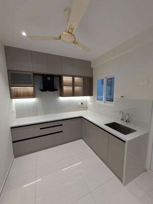 Kitchen in 3 BHK Apartment at Aparna Zenon, Puppalaguda – for Rent