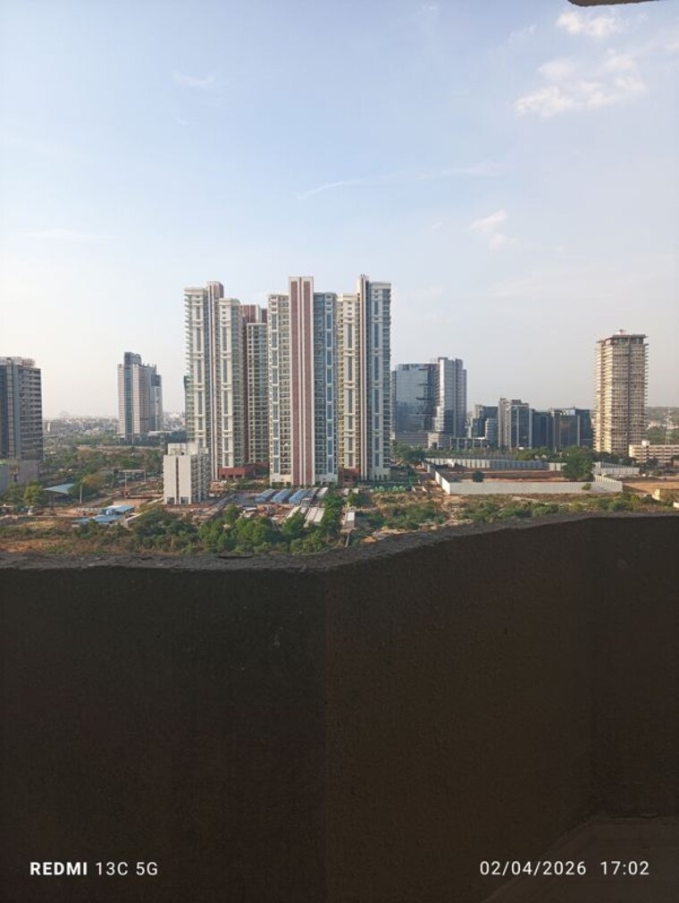 Balcony, pyramid-midtown 2 Bedroom 1200 Sq.Ft. Apartment In Sector 59 Gurgaon 10233302