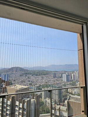 Balcony in 3 BHK Apartment at Runwal Forests, Kanjurmarg West – for Rent