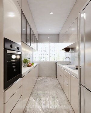 Kitchen in 2 BHK Apartment at Dadar Manish Market, Dadar West – for Sale