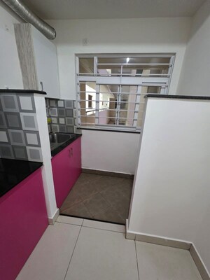 Staircase in 2 BHK Apartment at Provident Park Square, Kanakapura Road – for Rent